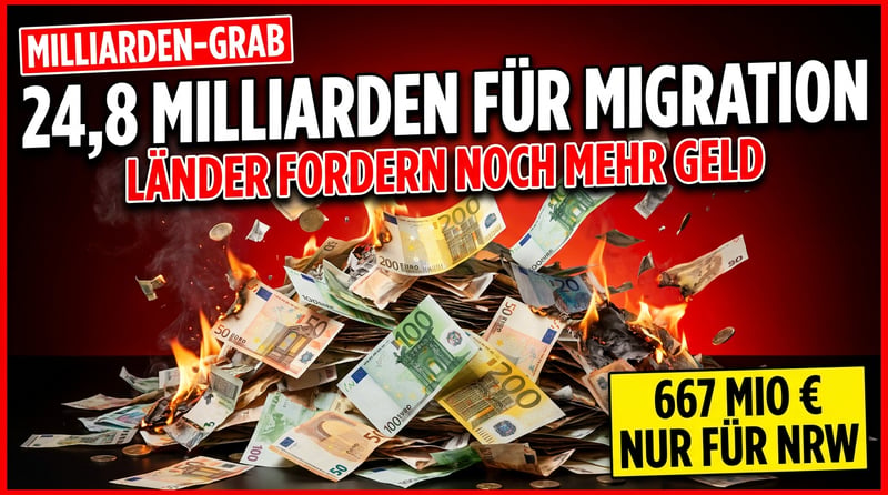 Das Milliardengrab Migration: Bundesländer verlangen vom Bund noch mehr Geld