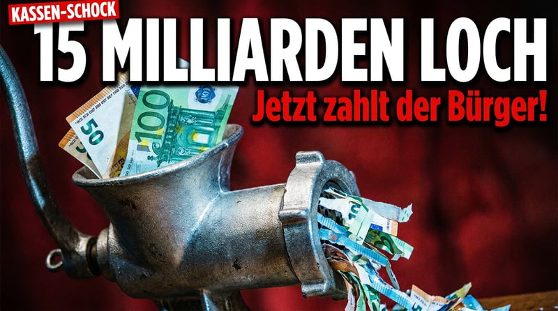 Das Milliardenloch der Krankenkassen: Wenn der Bürger die Zeche zahlt