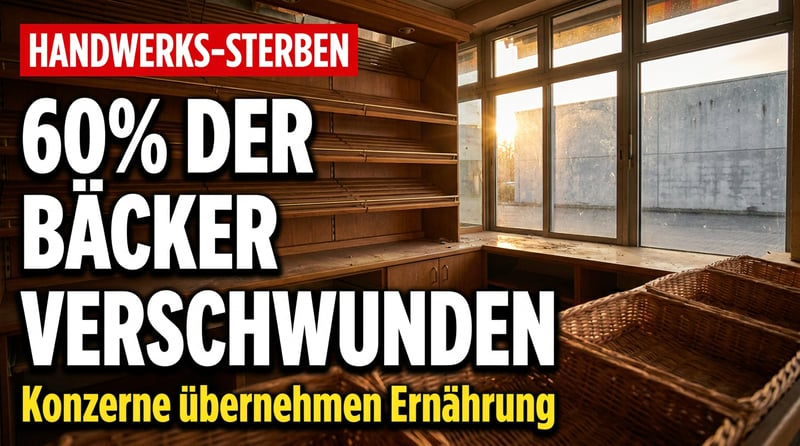 Das Sterben der Bäcker: Wie Deutschland sein Ernährungssystem an Großkonzerne verschenkt
