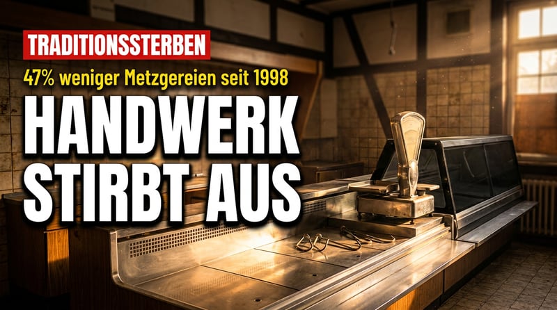 Das stille Sterben der deutschen Metzgerei: Wie Bürokratie und Wertewandel ein Stück Heimat auslöschen