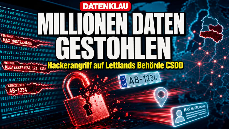 Datenklau im Baltikum: Fast jeder Lette ist betroffen!