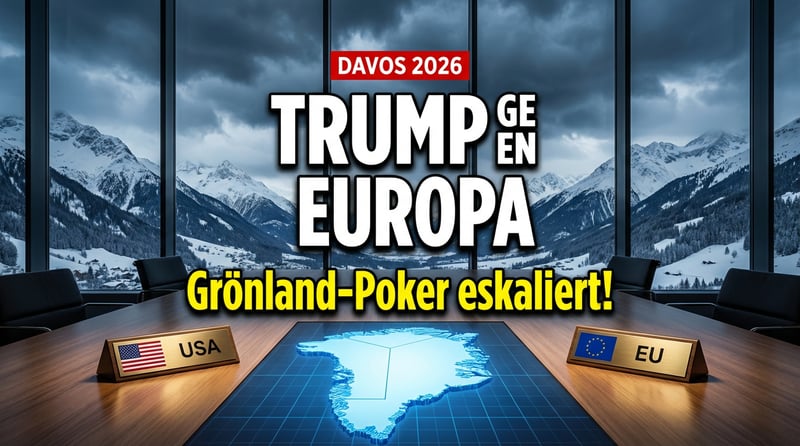 Davos 2026: Europa zwischen Grönland-Streit und Trumps Machtpoker – Ein Stresstest für den alten Kontinent