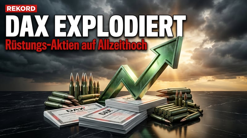 DAX auf Rekordjagd: Rüstungsaktien treiben deutschen Leitindex auf historisches Hoch