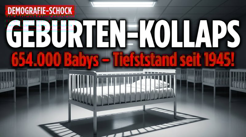 Demografischer Absturz: Deutschland erlebt den niedrigsten Geburtenstand seit Kriegsende