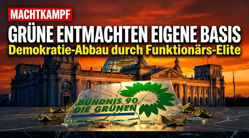 Demokratie-Abbau bei den Grünen: Wenn die Funktionärs-Elite die Basis entmündigt