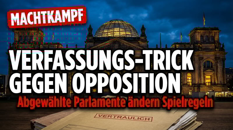 Demokratie auf Abruf: Wie abgewählte Parlamente die AfD aushebeln wollen