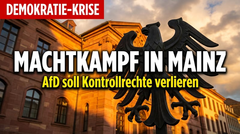 Demokratie nach Gutsherrenart: Rheinland-Pfalz will der AfD parlamentarische Kontrollrechte entziehen