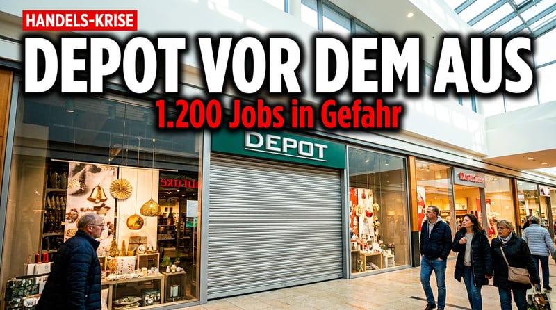 Depot vor dem Aus: Wie eine deutsche Traditionsmarke an Zöllen, Temu und der Konsumflaute zerbricht