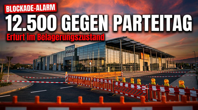 Der Belagerungsring von Erfurt: Wenn 12.500 „Blockadewillige“ eine demokratische Partei aussperren wollen