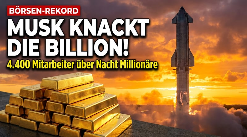 Der Billionen-Mann: Wie Elon Musk mit dem SpaceX-Börsengang Geschichte schreibt – und Deutschland zuschaut