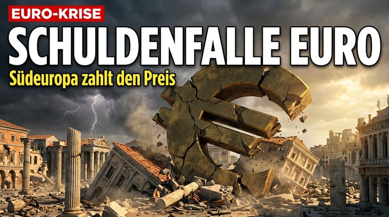 Der Euro als Schuldenfalle: Wie Brüssels Währungsexperiment den Süden Europas ruinierte