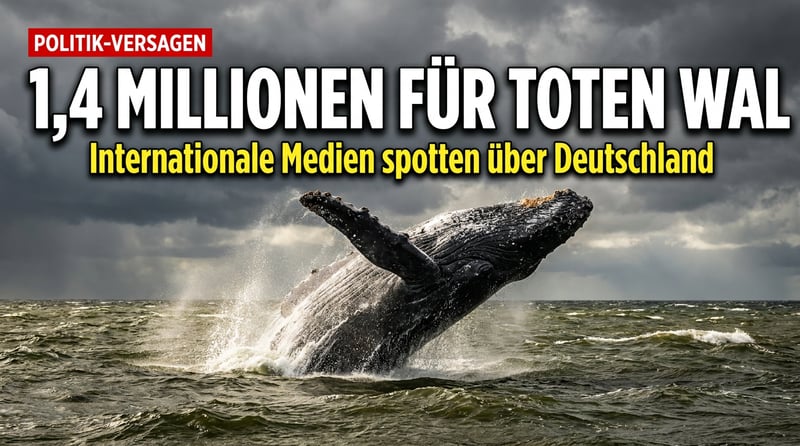 Der Fall Timmy: Wie ein toter Wal zum perfekten Sinnbild deutscher Politik wurde