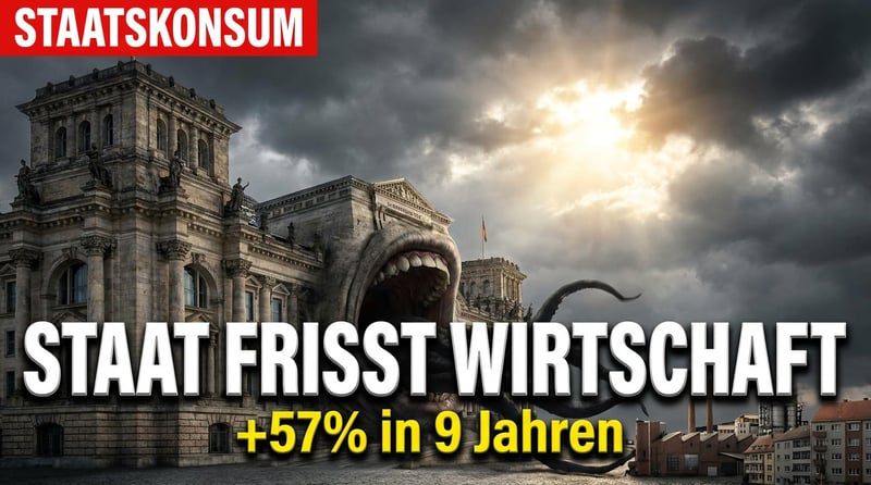 Der gefräßige Leviathan: Wie der deutsche Staat seine eigene Wirtschaft erdrosselt