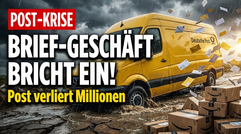 Der gelbe Riese strauchelt: Wie das Briefgeschäft zum Klotz am Bein der Deutschen Post wird