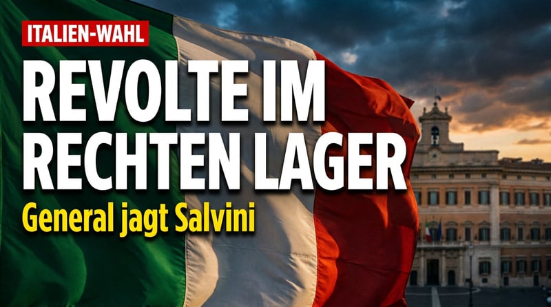 Der General gegen den Capitano: Wie Vannacci Italiens Rechte aufmischt