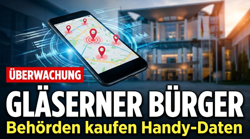 Der gläserne Bürger ist Realität: Wie deutsche Ermittlungsbehörden klammheimlich Standortdaten ausspähen