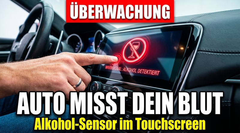 Der gläserne Fahrer: Alkohol-Sensor im Touchscreen – Fortschritt oder Bevormundungs-Wahn?