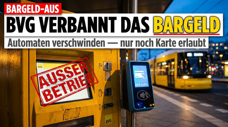 Der gläserne Fahrgast: Wie die BVG das Bargeld aus dem Berliner Nahverkehr verbannt