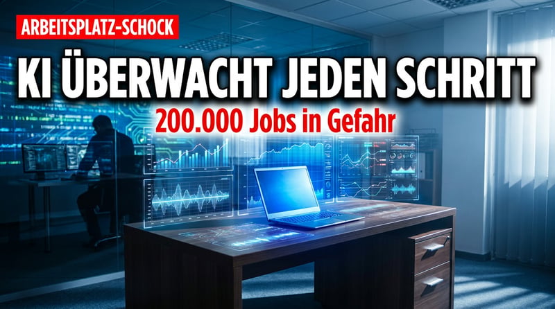 Der gläserne Mitarbeiter: Wie KI unsere Arbeitswelt in eine Überwachungsdystopie verwandelt