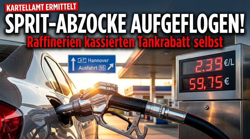 Der Griff in die Tasche der Autofahrer: Wie die Mineralölkonzerne den Tankrabatt kassierten