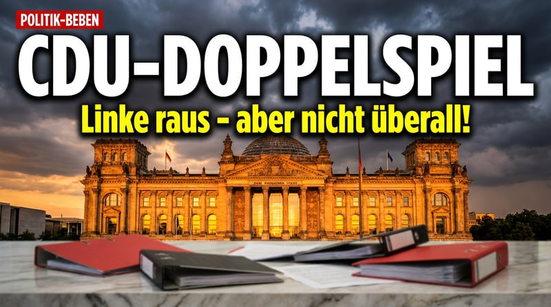 Der große Bluff der CDU: Linke raus aus den Regierungen – aber nur, wenn es gerade opportun erscheint