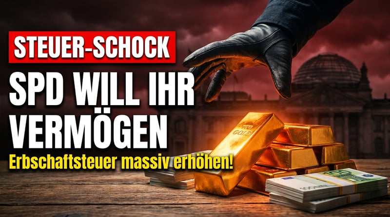 Der große Griff nach Ihrem Ersparten: Die SPD entdeckt die Vermögensteuer wieder