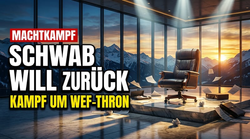 Der Herr des „Great Reset“ will zurück – Klaus Schwab kämpft um seinen Thron in Davos