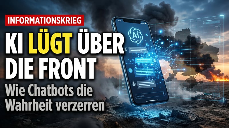 Der Informationskrieg als Siegesmeldung: Warum Künstliche Intelligenz die Front in der Ukraine schönrechnet