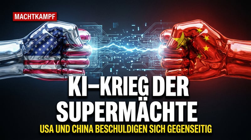Der KI-Krieg der Supermächte: Wenn Diebe sich gegenseitig des Diebstahls bezichtigen