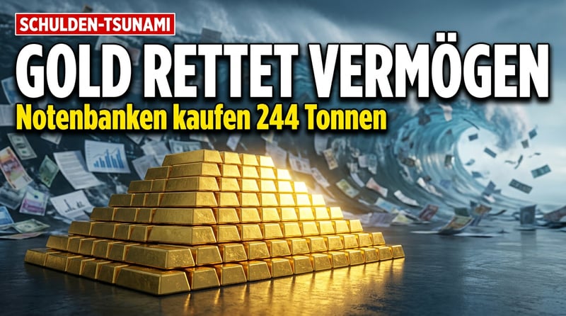 Der Schulden-Tsunami rollt: Warum Gold die letzte Bastion gegen den Staatsbankrott ist
