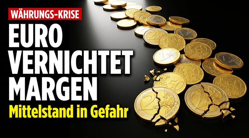 Der schwache Euro als Margenkiller: Warum Deutschlands Unternehmen vor einem Währungsdesaster stehen