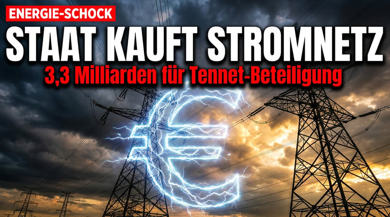 Der Staat greift nach dem Stromnetz: Wenn Berlin für 3,3 Milliarden Euro Miteigentümer wird