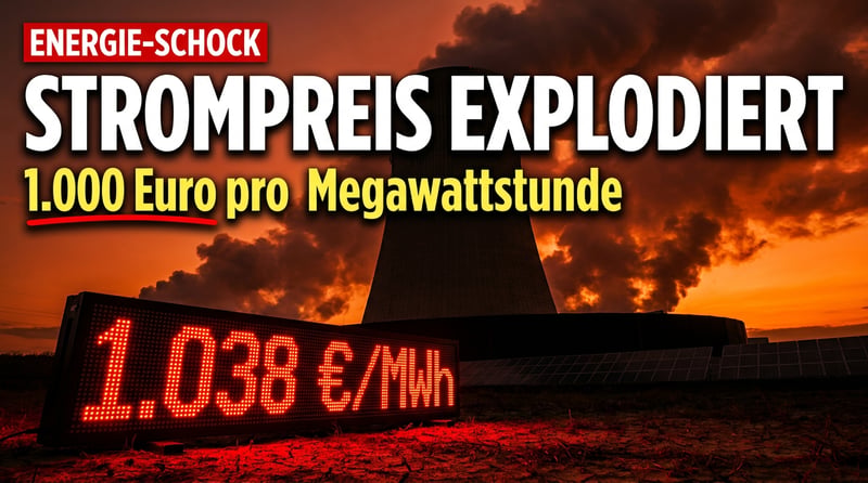 Der Strompreis-Schock: Wenn 1.000 Euro pro Megawattstunde zur Quittung grüner Energiepolitik werden
