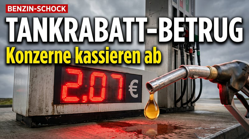 Der Tankrabatt-Bluff: Wie der Staat dem Autofahrer Sand in die Augen streut