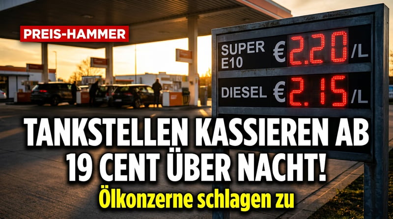 Der Tankrabatt-Bluff: Wie die Ölkonzerne die Autofahrer über Nacht abkassieren