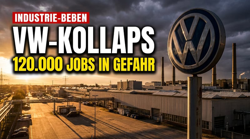 Der Volkswagen-Kollaps: Wie ein deutsches Industriejuwel zum Sanierungsfall verkommt