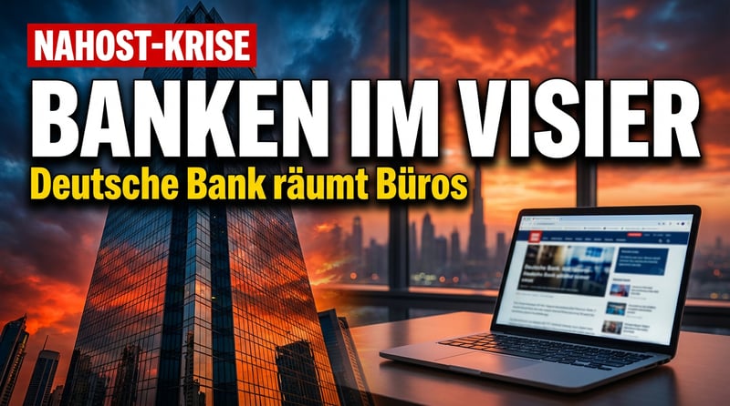 Deutsche Bank schickt Nahost-Mitarbeiter ins Homeoffice – Krieg zwischen Iran und Israel eskaliert