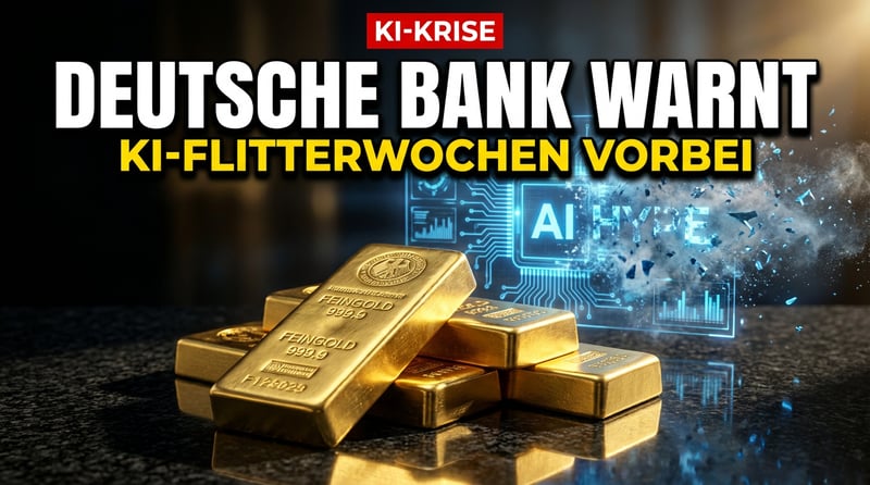 Deutsche Bank warnt: Die Flitterwochen der KI-Branche sind vorbei