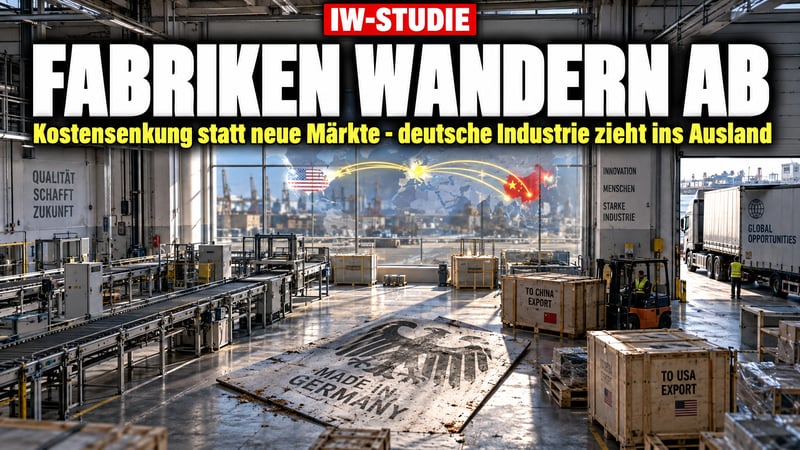 Deutsches Logo, fremde Fabrik: Der stille Abschied der Industrie