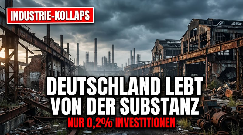 Deutschland lebt von der Substanz: Wie der einstige Industrie-Weltmeister sein Kapital verspielt