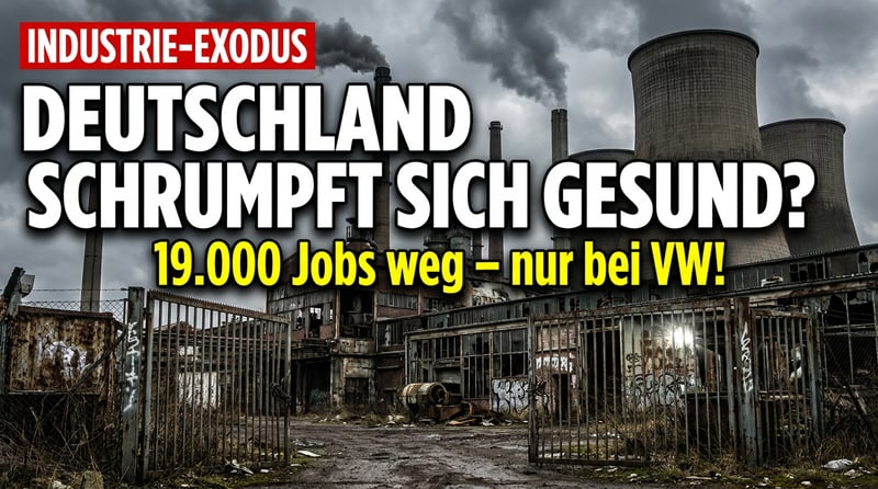 Deutschland schrumpft sich gesund? Die Deindustrialisierung läuft – und Berlin liefert nur Gipfel-Folklore