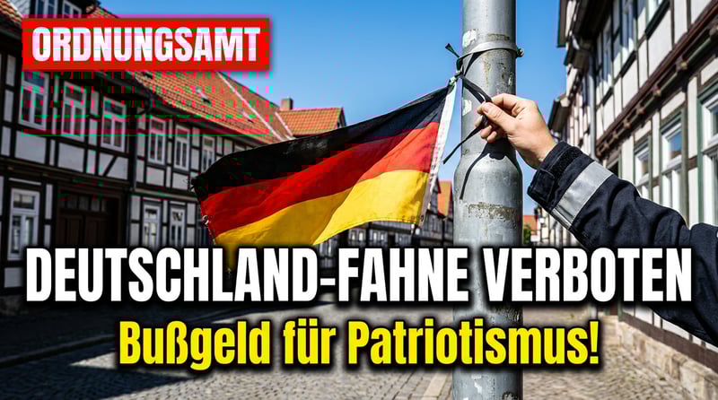 Deutschlandfahnen als Ordnungswidrigkeit: Wenn Patriotismus zum Bußgeldtatbestand wird