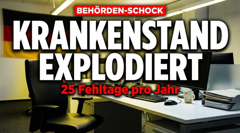 Deutschlands Beamte: Kränker als der Rest der Republik