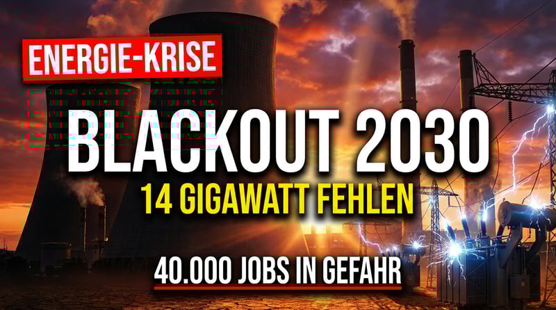 Deutschlands Energieversorgung am Abgrund: Wie grüne Ideologie ein ganzes Land ins Dunkel stürzen könnte