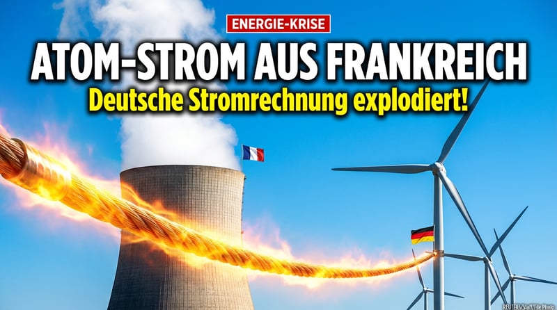 Deutschlands Energiewende: Ein teures Luftschloss auf französischem Atomfundament