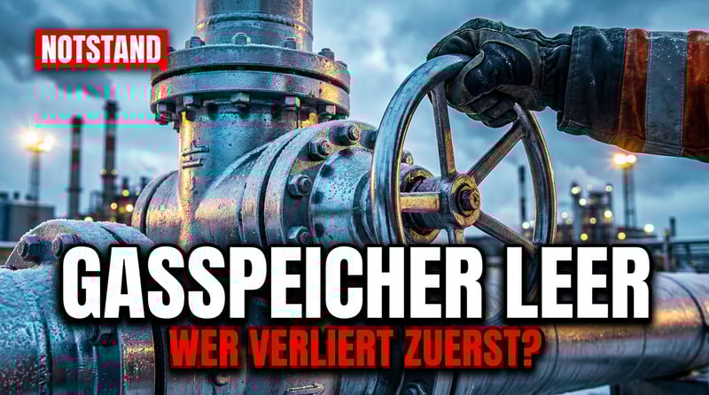 Deutschlands Gasspeicher am Limit: Wem dreht der Staat zuerst den Hahn ab?