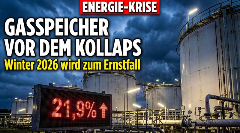 Deutschlands Gasspeicher vor dem Kollaps? Warum der nächste Winter zum Ernstfall werden könnte