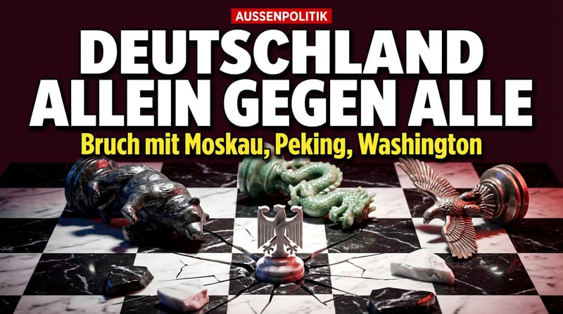 Deutschlands geopolitischer Blindflug: Wie Berlin systematisch alle Großmächte verprellt
