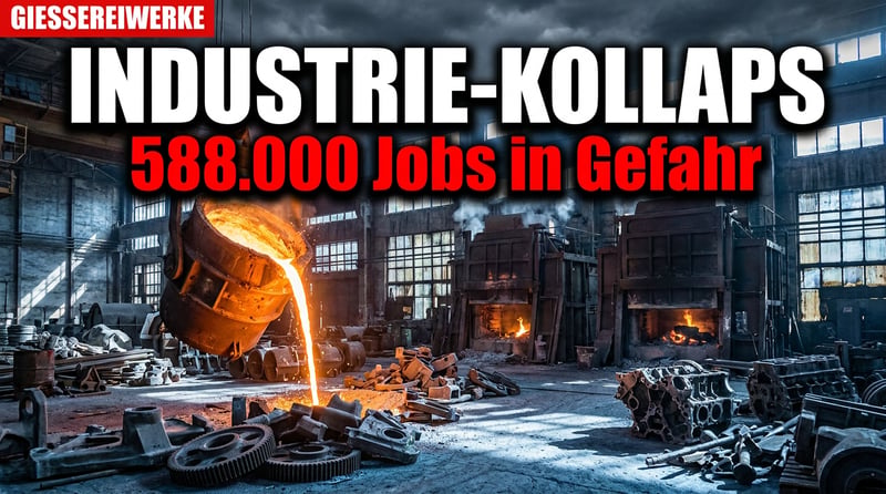 Deutschlands Gießereien sterben leise: Wie eine verfehlte Energiepolitik das Fundament unserer Industrie zerschlägt