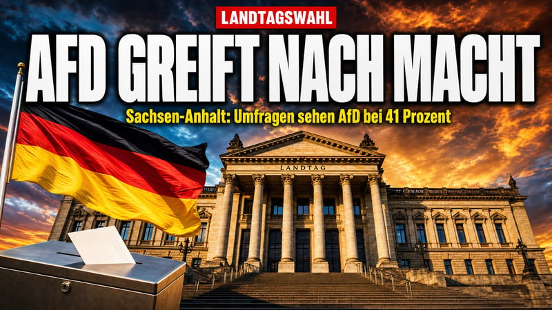 Deutschlands Haider-Moment? Siegmund greift nach der Staatskanzlei
